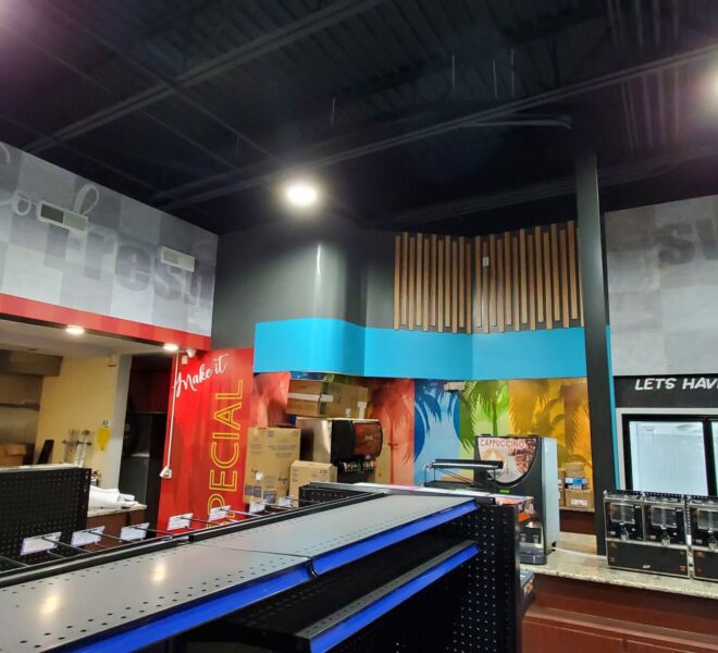 FoodBox Branding Signlift